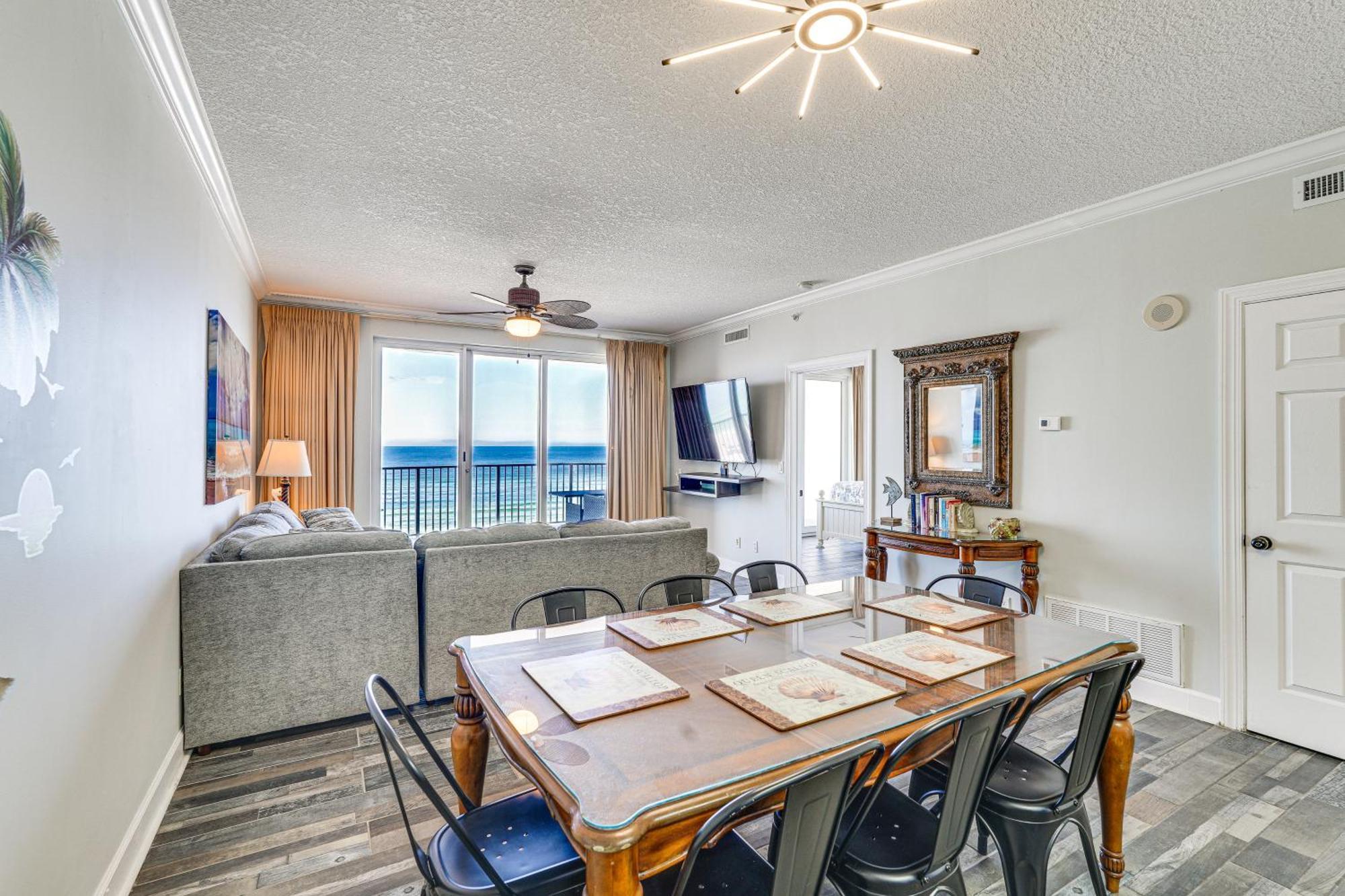 High-Rise Pcb Condo With Oceanfront Views And Pool! Panama City Beach Esterno foto