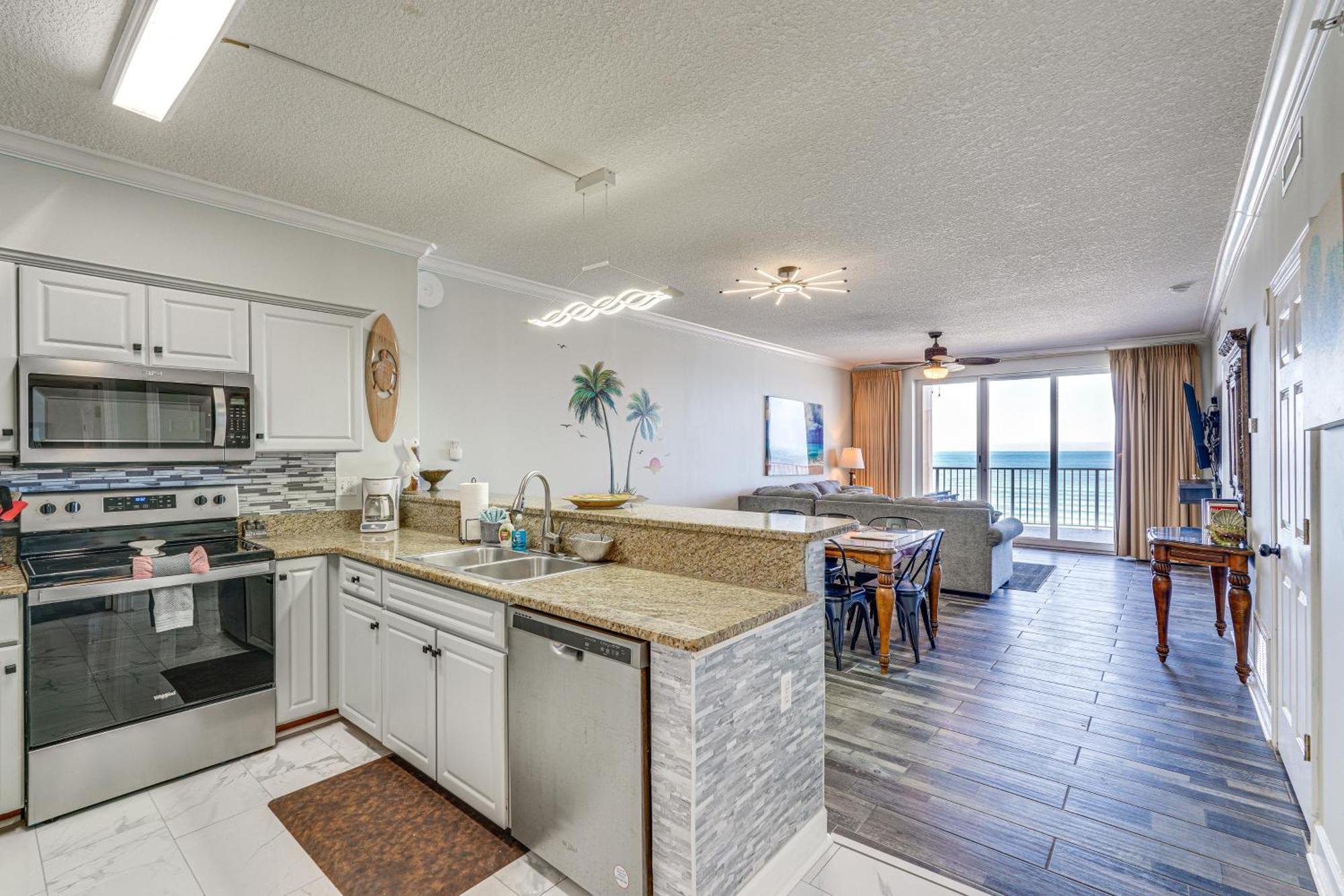 High-Rise Pcb Condo With Oceanfront Views And Pool! Panama City Beach Esterno foto