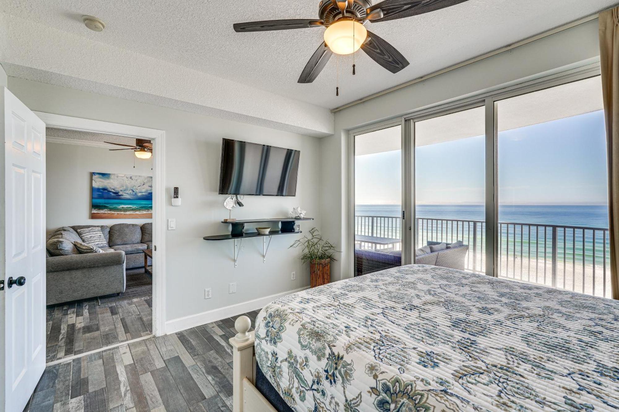 High-Rise Pcb Condo With Oceanfront Views And Pool! Panama City Beach Esterno foto